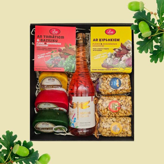 "Ziedu vainags" Līgo dāvanu komplekts